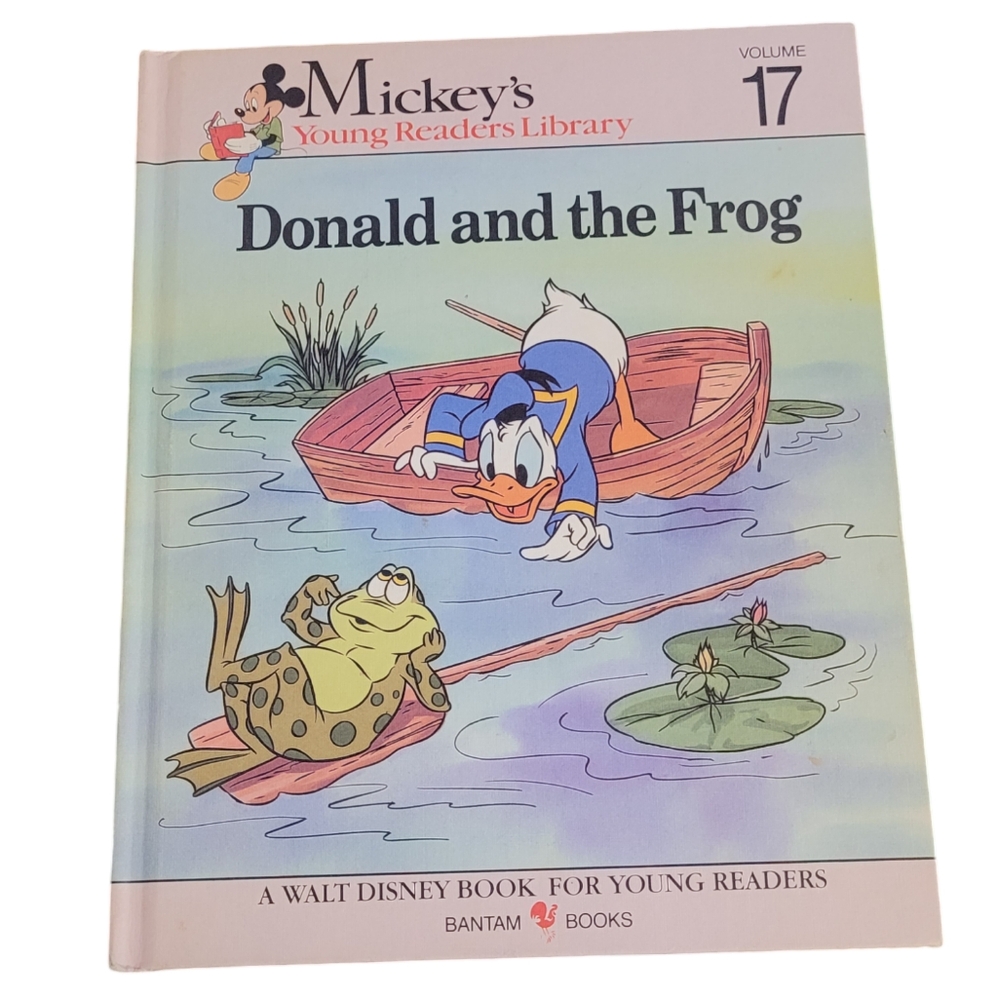 Mickey's Young Readers Library- Volume 17- Donald and the Frog- 1990